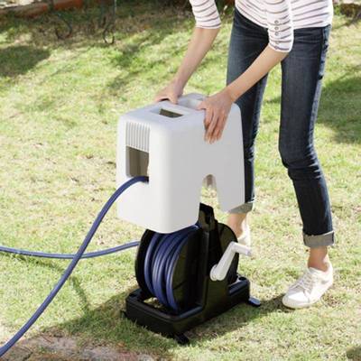 TAKAGI:BOXY户外大容量水压洗车园艺别墅院子浇花伸缩卷管器套装