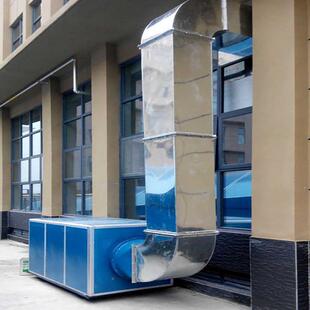 厂家直供用油烟净化器商400风量餐饮厨房油烟净化一体PBS机效率0