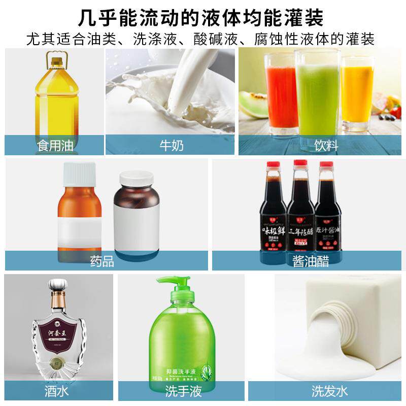 远YK-G1WG康牌式气卧动体灌装机定衣量灌装机洗液饮料白酒液灌装