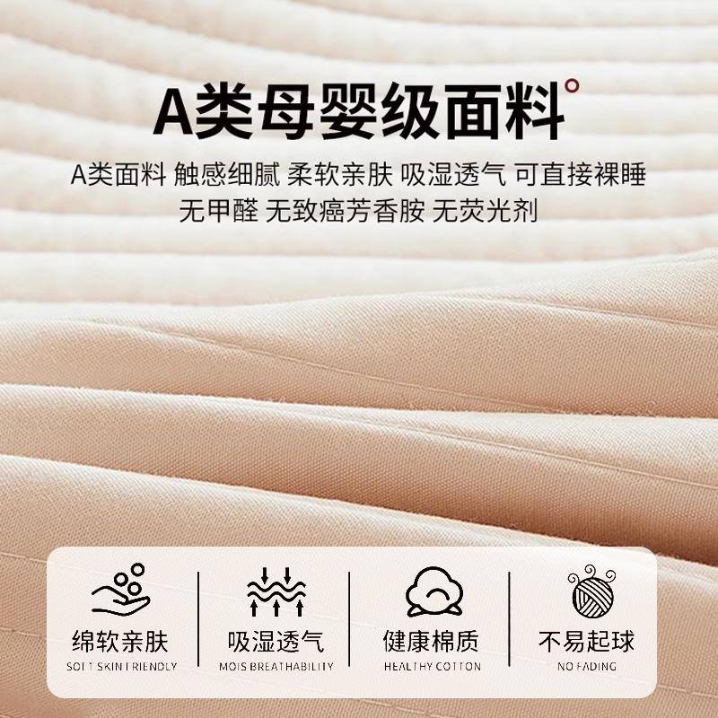 大豆夹棉床笠单防件加厚滑床罩学生尘床垫套JM-CL-58保防护罩新款