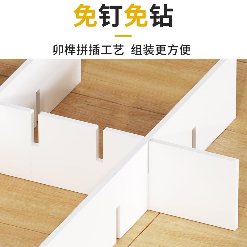 衣柜隔板分层架板柜子隔架置物衣yaoshun1橱内断格子分格分隔分割