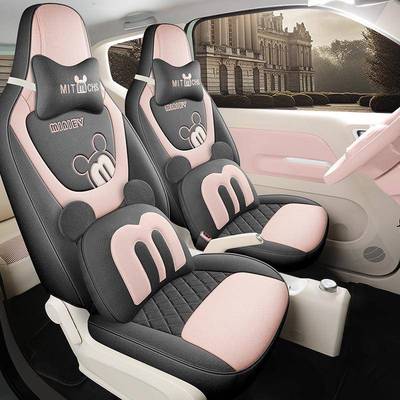 2款第三全代五菱827宏光miniev迷你/马卡龙专4用汽车套座四季包坐