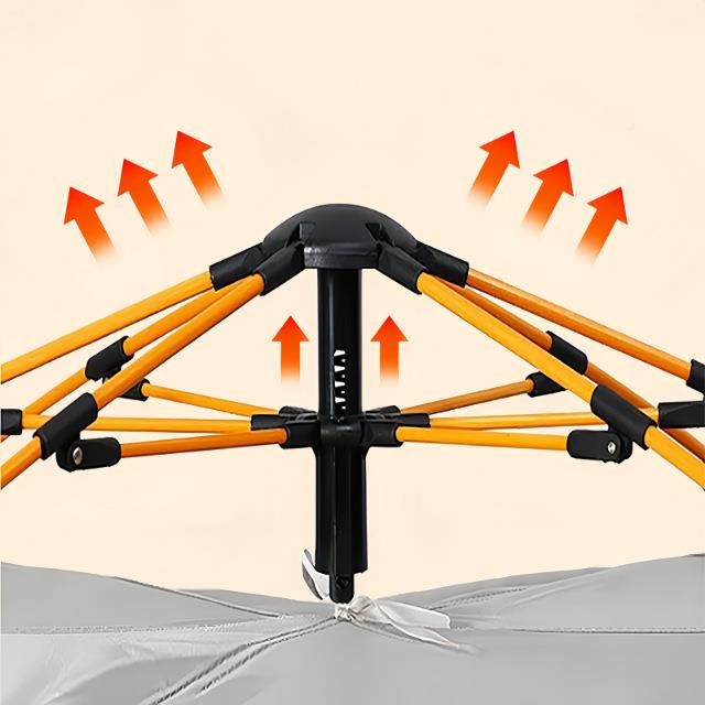 玻纤维篷簧支架01简易速开全自动液压弹带挑无挑便携璃式帐篷帐支