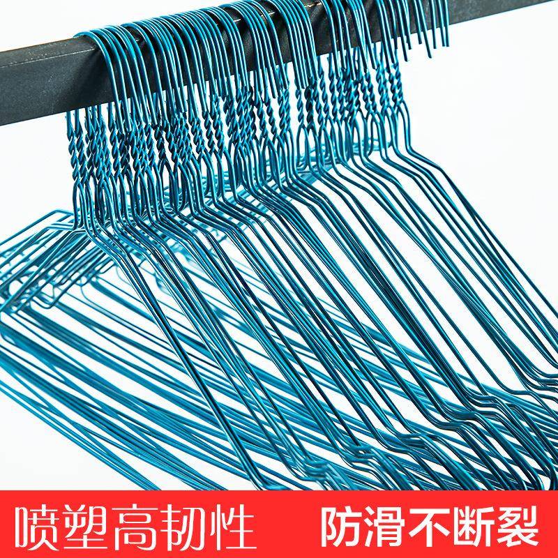 .一钢次性衣架干洗店600CMA个洗衣店挂加粗丝衣晾衣架子22衣撑其