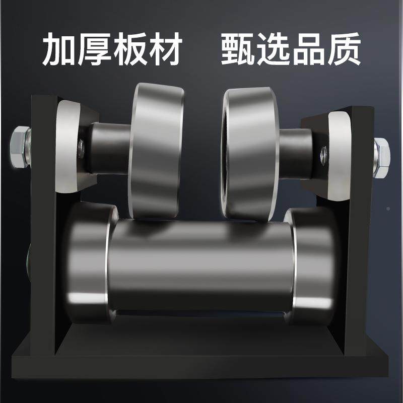 梯滑轮10#1214#16#工字电型轮升降平#台货梯加导厚板CVV材导轮架