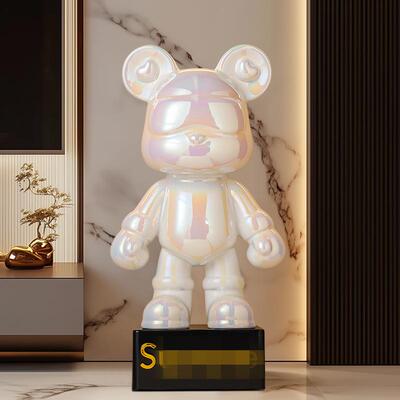 暴力熊大号AIH电柜旁边地档摆件客厅轻奢高入门落视玄关展示柜装