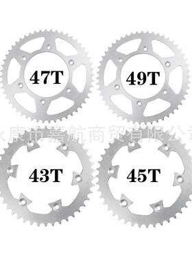 适M用正林华T4T6M64XCQR越野摩托520阳后链盘牙盘346126孔大飞