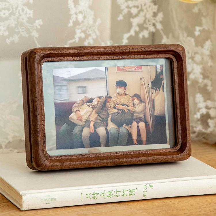 透明小相框摆台洗新照片打di印y6寸10寸相加册架款现2914代简约风