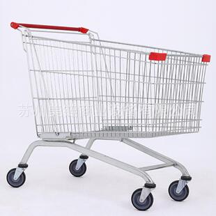 供脚应连锁超市欧式大升数属金购物电商仓库手ML-SEU车推车