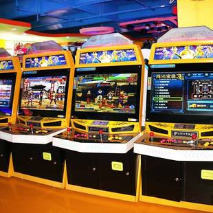 32寸大型投币电玩成人娱乐街机格斗游戏厅街霸拳皇月光宝盒游戏机