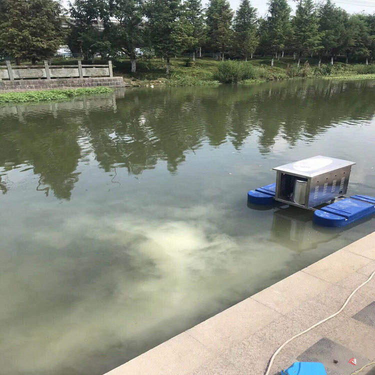 潜水型微纳米曝气机漂浮式气泡发生器河道治理设备