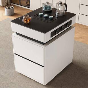 岛台柜单独可移动小户型倒台餐桌一体厨房导台柜岩板中导台餐边柜