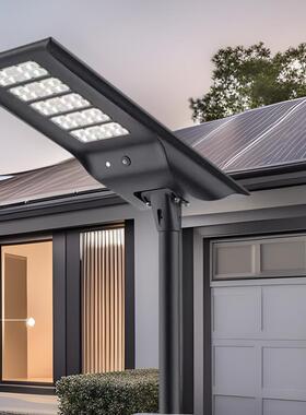 直销led太阳能路灯60W出口欧盟CE认证防水节能光伏板IP66防水