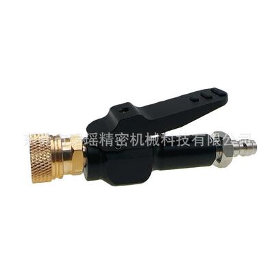 300bar快速充气接头夹头填充适配器带8mm公母头快插
