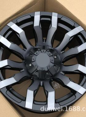 适用帕杰罗猎豹FJ酷路泽霸道坦克300北汽BJ40五十铃17寸越野轮毂