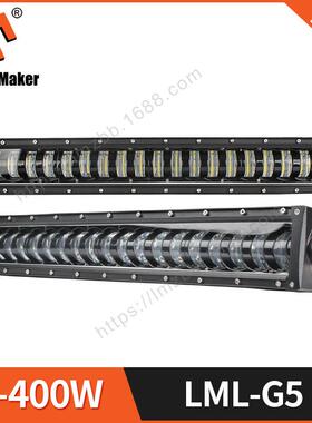 新款LED长条灯龙版远光近光前杠中网货牧马人越野车顶改装灯