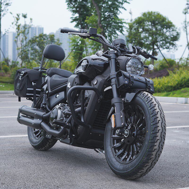 赛铭 适用奔达黑旗500改装保险杠护杠折叠靠背快拆防水边包挡杆