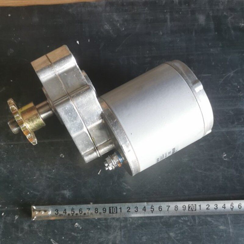 12V24V600W带链轮 施肥机 播种机 电机 马达 直流 可调速 大功率