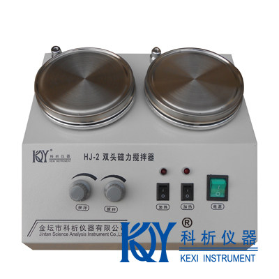 HJ-2 HJ-2A 双工位磁力搅拌器 加热磁力搅拌器 科析仪器