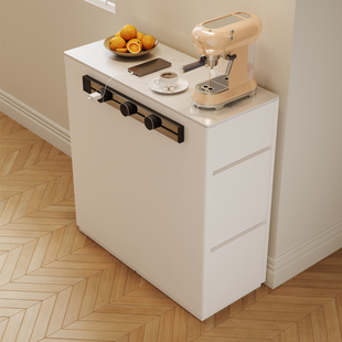 极窄岛台柜家用单独可移动独立岩板餐边导台柜靠墙小户型迷你单柜