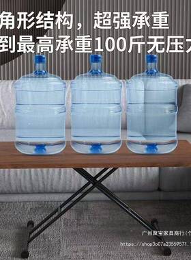 功LPR能子桌餐家用小户型小多型可移动可升降折叠桌两桌用收纳小