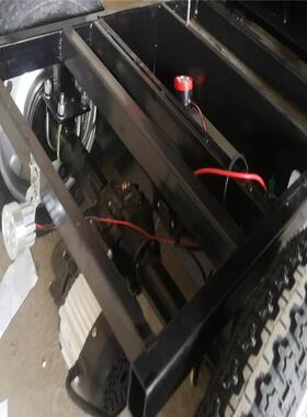 电动拉车自卸工价车视程频砖工地用电动无品牌/平板车格