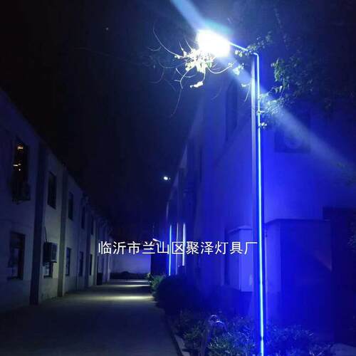 庭d院灯户外防景水3米le材太阳能小区室外广-场道路灯铝型观灯柱