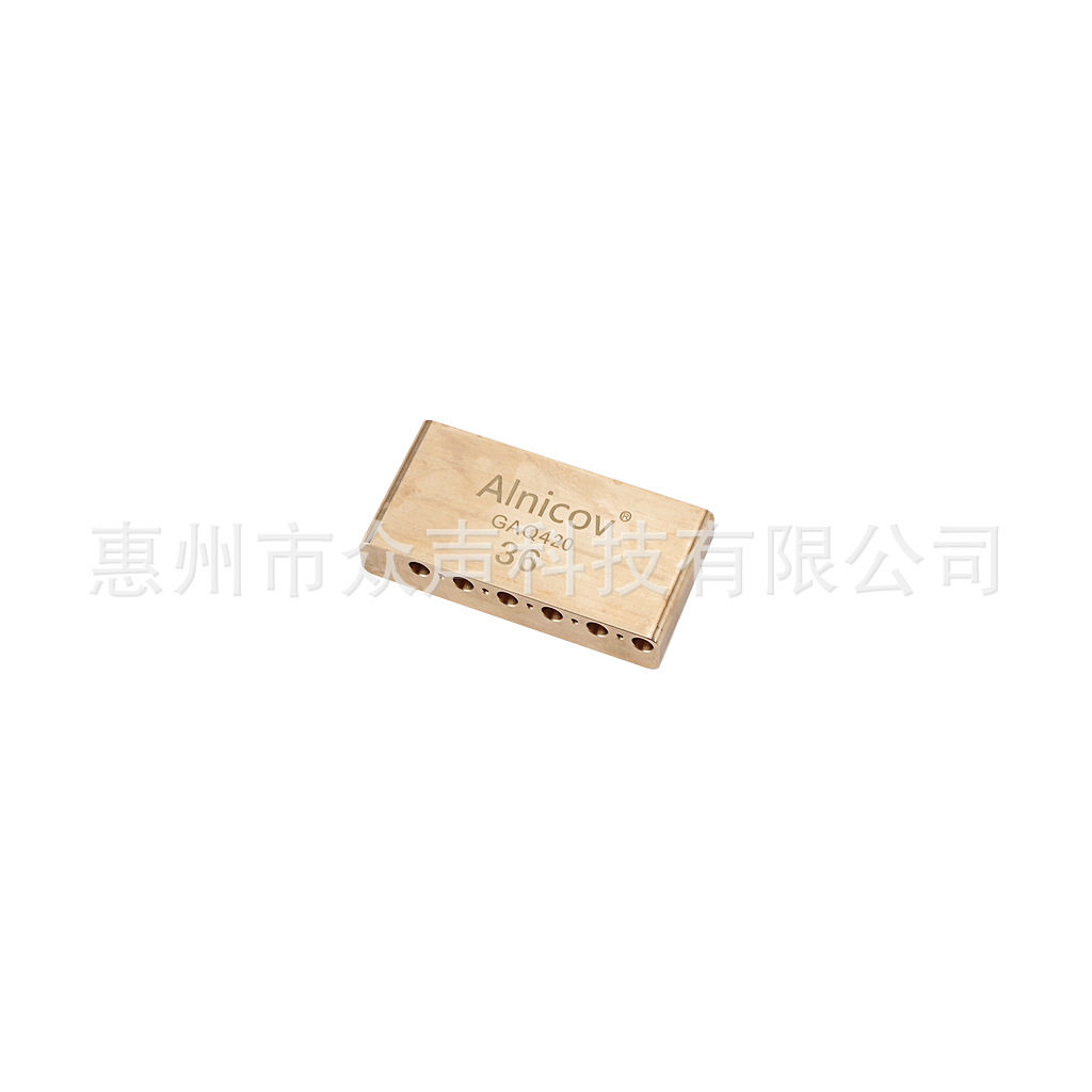 电吉他琴桥铜块71mm配件