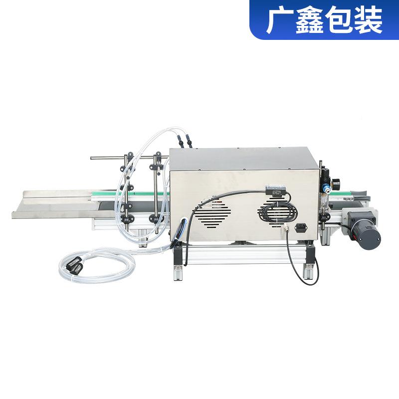 全自动酒头磁力泵双液体灌装机水剂灌装396醋酱油填充分小机型生