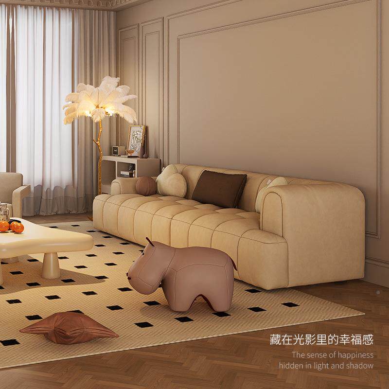 爱斯羽客厅落地灯毛灯极简卧102氛围灯台灯兰轻奢沙发灯室立式台