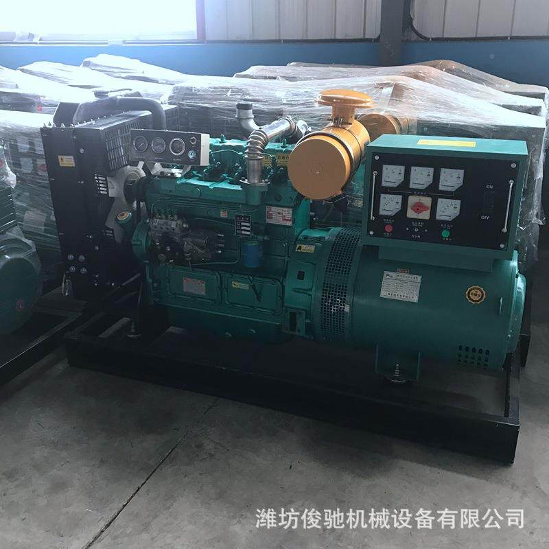 备用50k工养w50kw柴油发电机组潍坊50千地瓦殖场用发电机组
