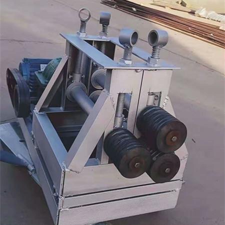 钢筋卷圆机小型铁丝槽打圈机钢压扁弯弧机圆LML机生铁产厂家