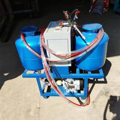 厂家生小型聚氨GCM产酯面发泡机外墙保温库墙喷涂黑白胶冷喷涂机