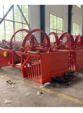 P清lasticrecycngimachine庄稼地废膜理机滚筒式根l茎捡OSN拾机