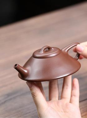 正半手工合宜瓢原矿紫泥壶密文宗CH-1720分销名家手工兴茶壶