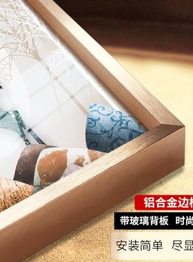 2025D新款5钻石画满钻荷花三联画WGF点贴砖简约现代水秀晶客厅十