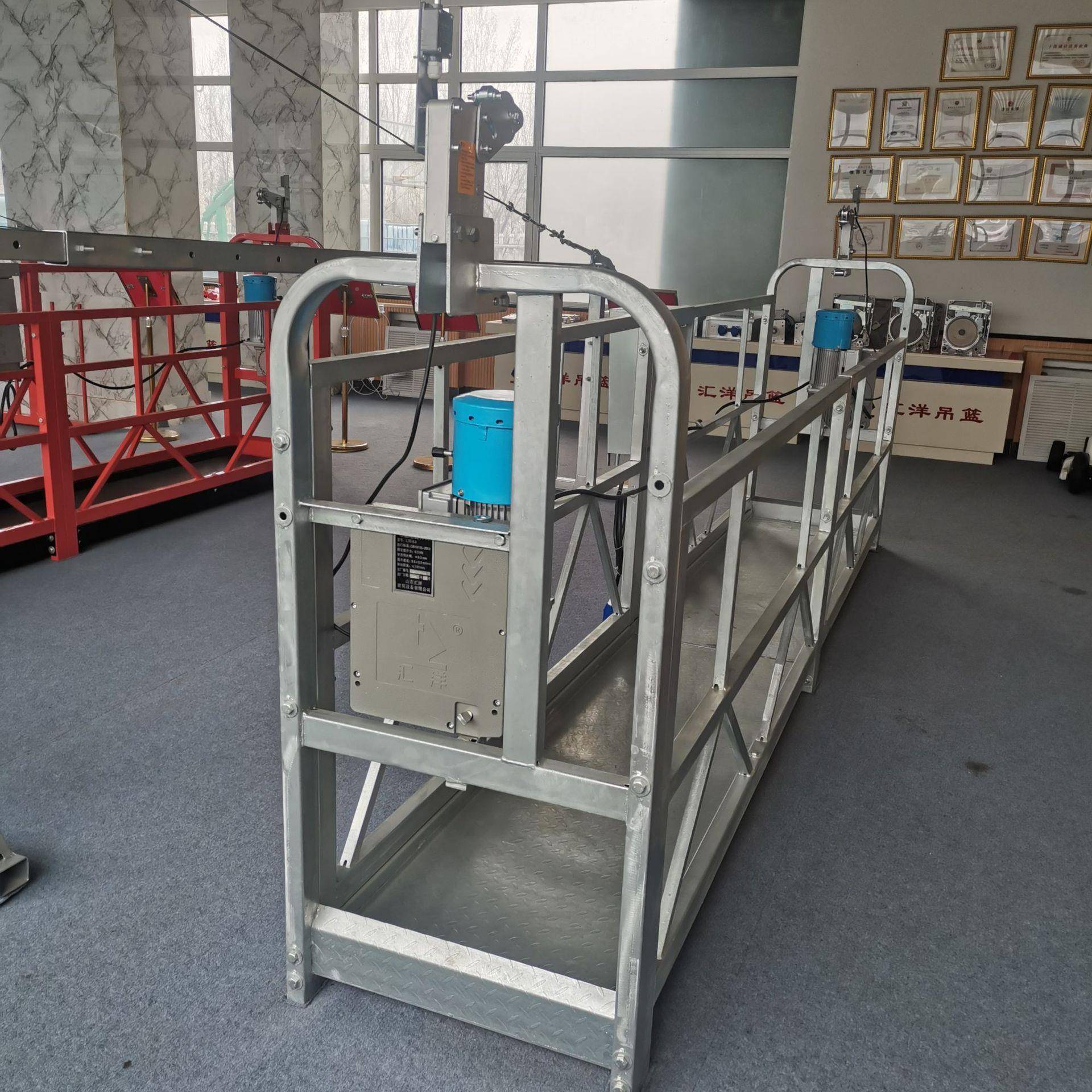 工外墙镀电动吊篮_淄锌吊篮厂家_JQX博建筑吊篮施工方案施齐全