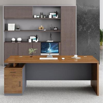 办现公桌简桌约代办裁公室家具桌椅组合经理总单人子大班台老AFL