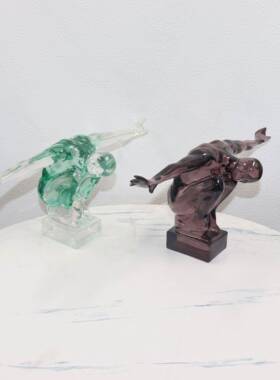 样品板房书房客翅厅20200427饰摆件树脂创意家居雕塑展人现代简软