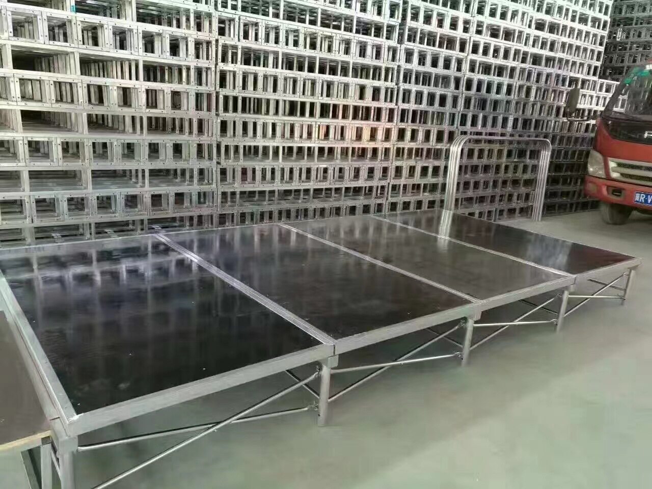 户外婚庆升降铁舞台拼装稳固