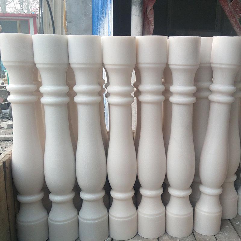 庭院石栏杆栏杆别阳墅台石栏罗马杆柱汉白玉石栏杆防石护围栏花瓶