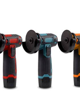 新12V锂款电角磨机手持切割机打磨1机带锯式JDZ片套装动力电池300