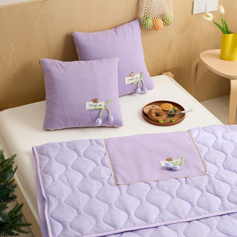 儿全童礼品抱枕棉用靠二合一垫办公沙发车载学生午休旅行两礼品抱