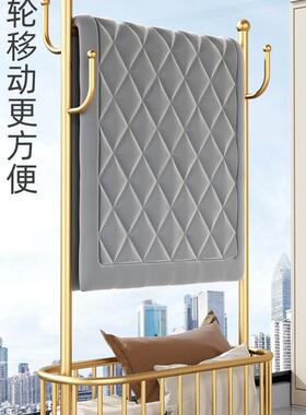 衣晾架落地卧室架挂衣架可移动用家室内网红轻奢衣服子IRK简易衣