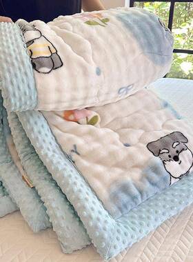 可机兔兔绒豆豆被HUM暖加洗厚保冬被四春秋被学生宿舍被子被芯季