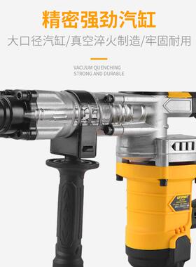 出口单工业级电镐大冲功率混凝土电搞电动击破碎PZX电锤用小电镐