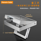 105型大理石纯平瓷砖木板地插座隐形纯平不锈隐藏式 网络usb电话银