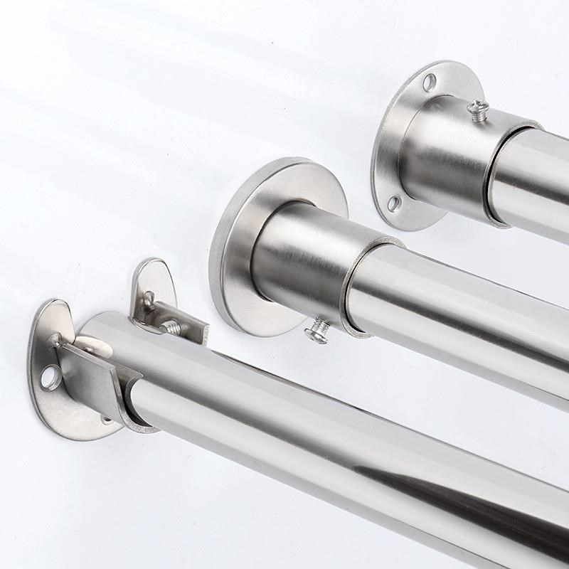 凉衣架配件大全不锈钢圆管连接件落地晾衣架配件货架接头固定卡扣