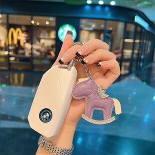 740li i7新款 X6女壳扣 适用宝马钥匙套2023款 iXXM 7系735li