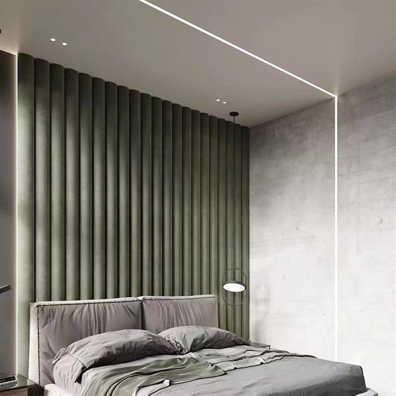 无边框LED线性灯嵌入式明装隐藏线形灯客厅无主灯吊顶过道灯条,家装灯饰光源,线性灯,淘宝优惠券,粉丝福利购,淘宝优惠卷